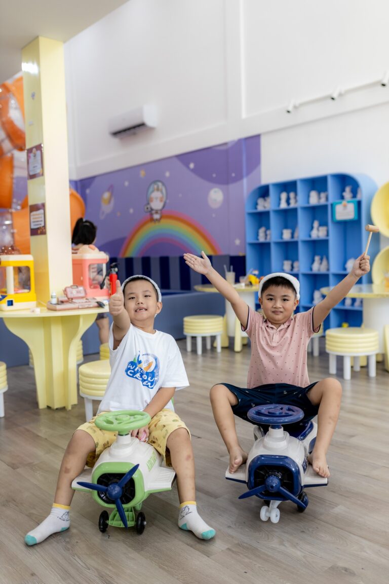 Rainbow kids coffee