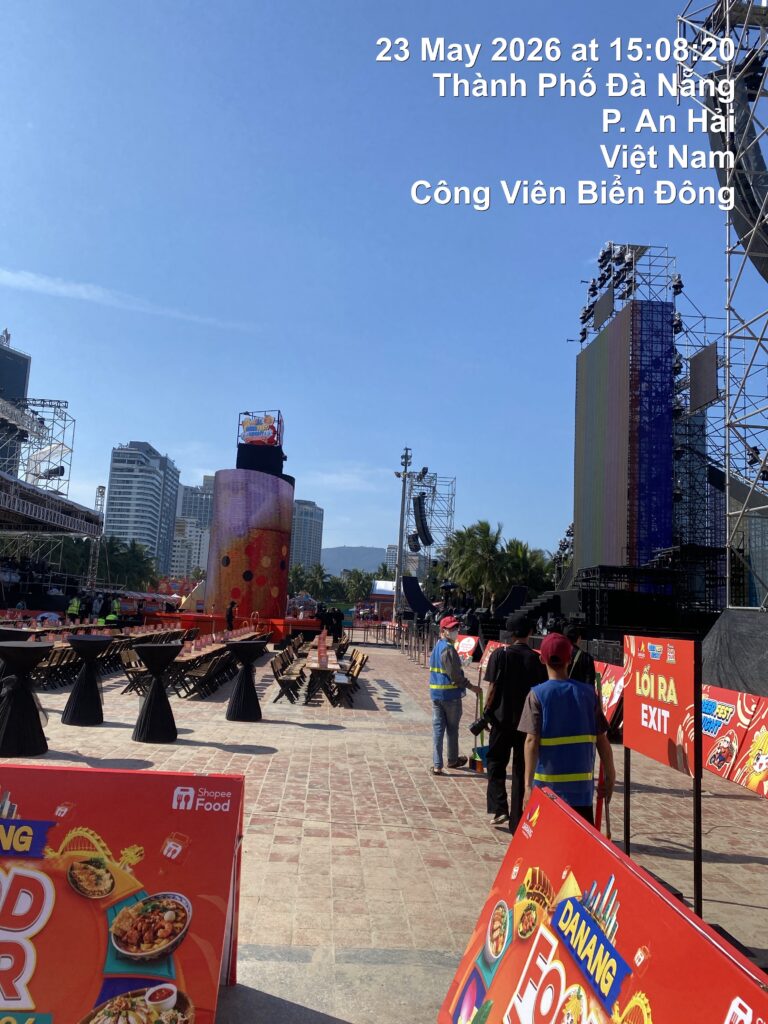 Điểm chạm đời sống đà nẵng. Công viên biển đông