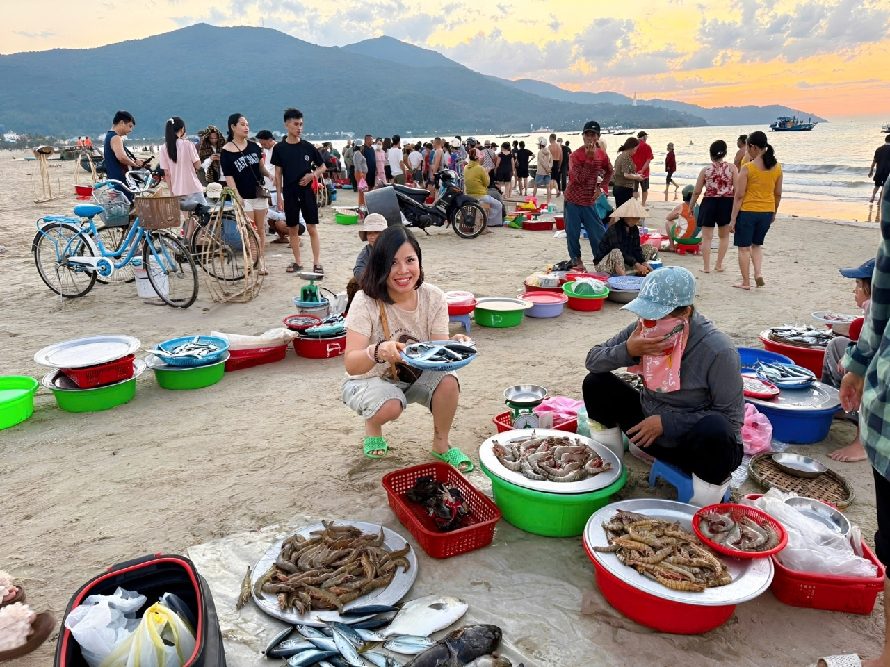 Ăn hải sản kiểu dân chài sau chuyến biển